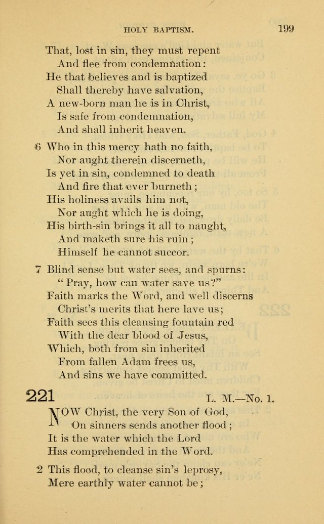 Evangelical Lutheran Hymnal. 9th ed. page 199