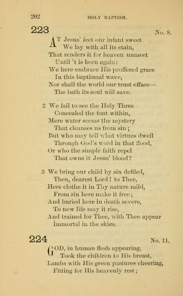 Evangelical Lutheran Hymnal. 9th ed. page 202