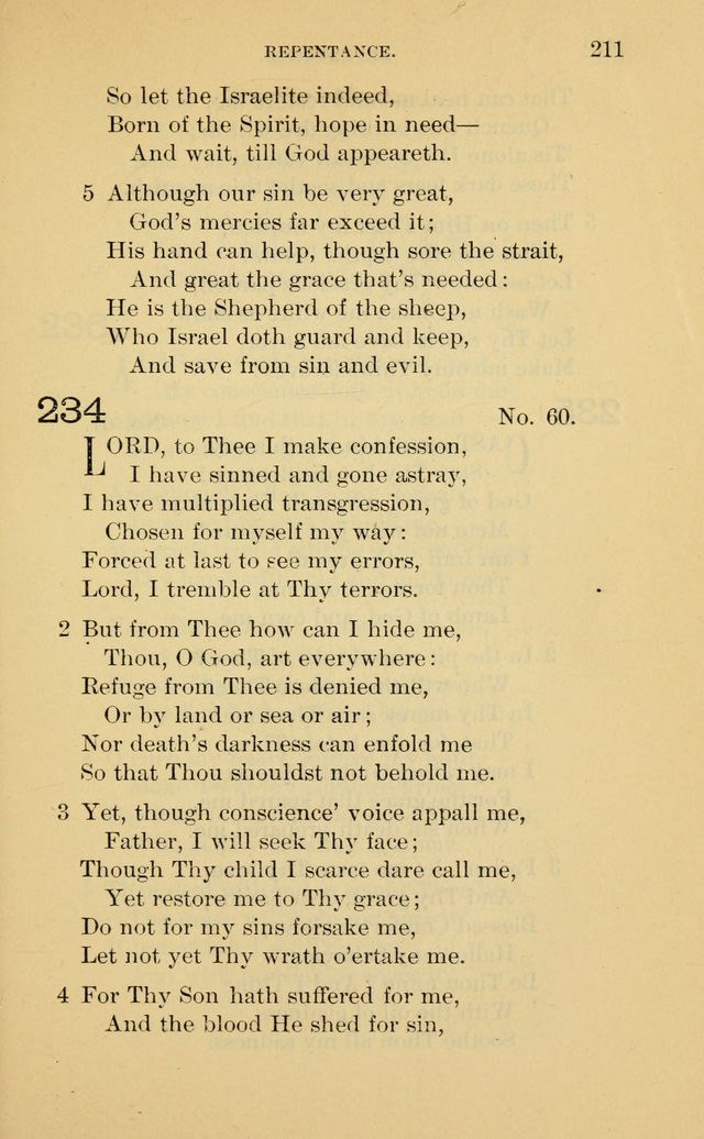 Evangelical Lutheran Hymnal. 9th ed. page 211