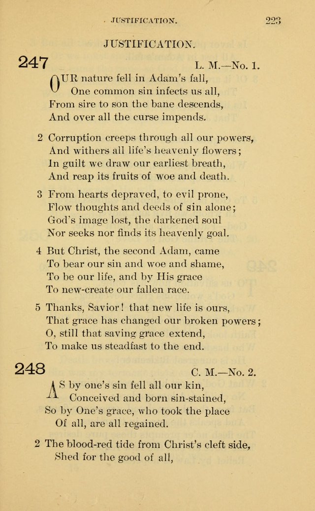 Evangelical Lutheran Hymnal. 9th ed. page 223