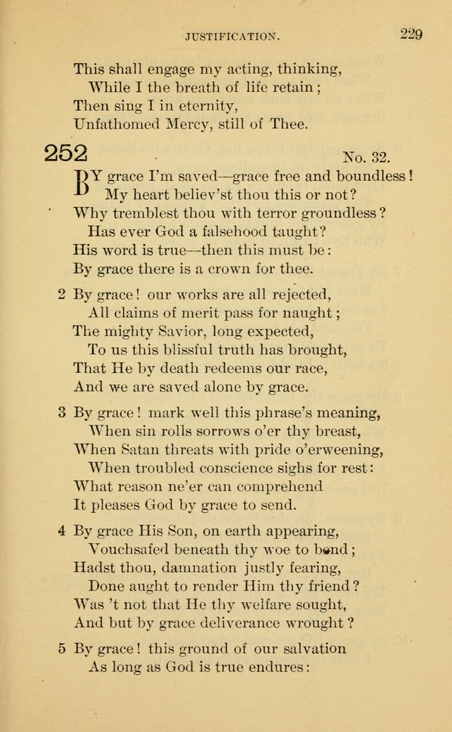 Evangelical Lutheran Hymnal. 9th ed. page 229