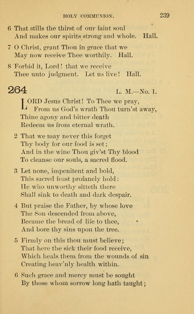 Evangelical Lutheran Hymnal. 9th ed. page 239