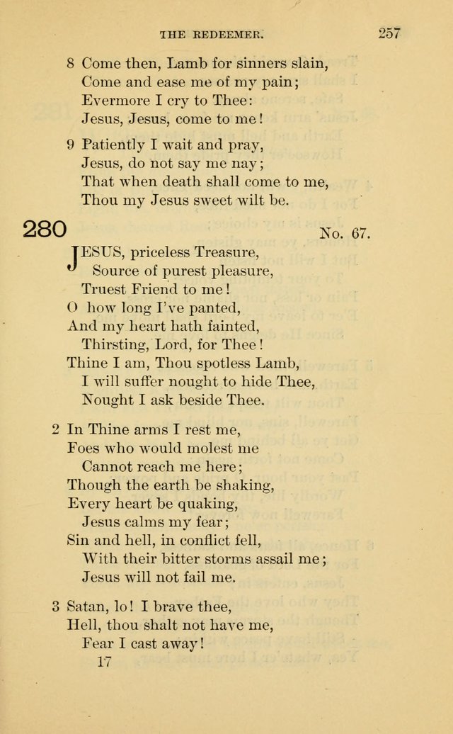 Evangelical Lutheran Hymnal. 9th ed. page 257