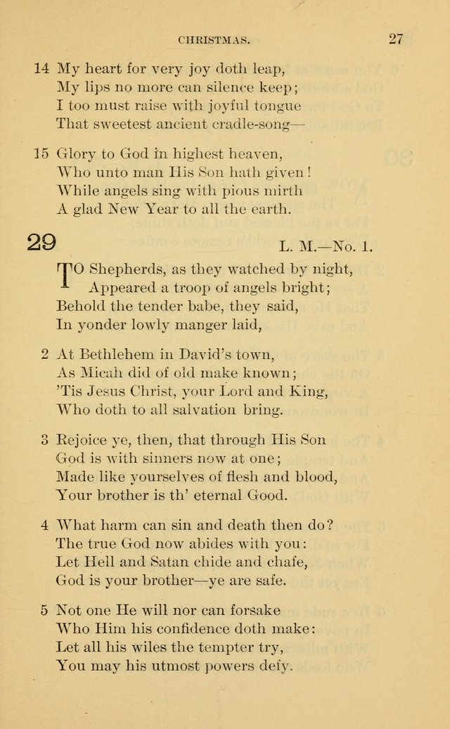 Evangelical Lutheran Hymnal. 9th ed. page 27