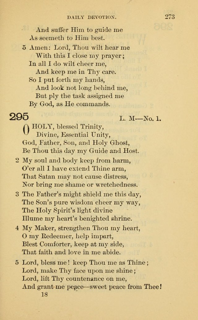 Evangelical Lutheran Hymnal. 9th ed. page 273