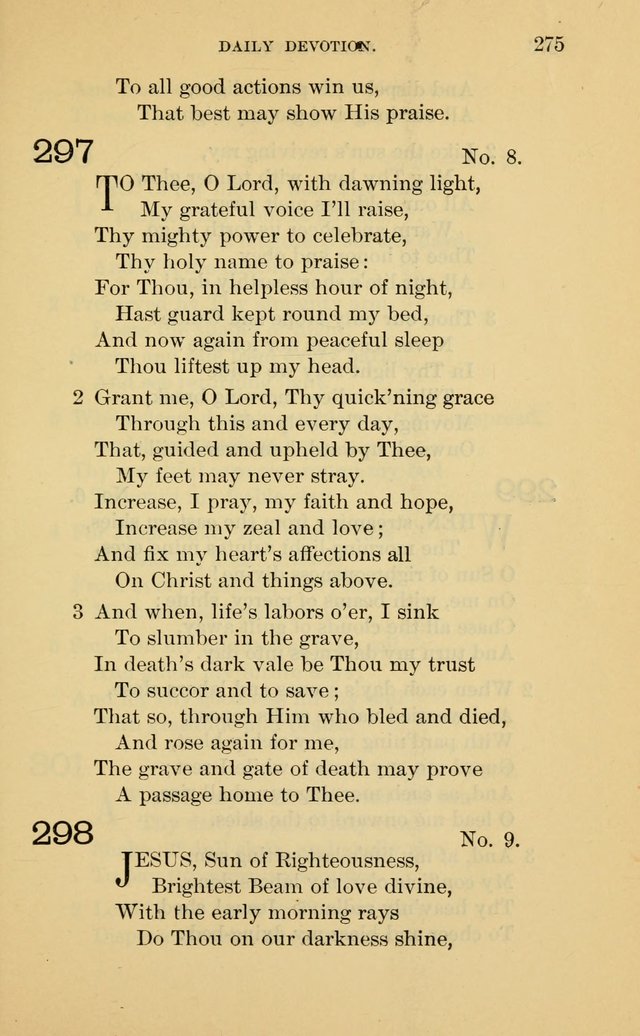 Evangelical Lutheran Hymnal. 9th ed. page 275