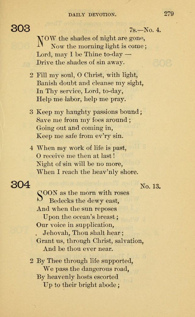 Evangelical Lutheran Hymnal. 9th ed. page 279