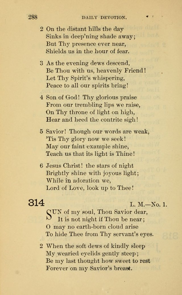 Evangelical Lutheran Hymnal. 9th ed. page 288