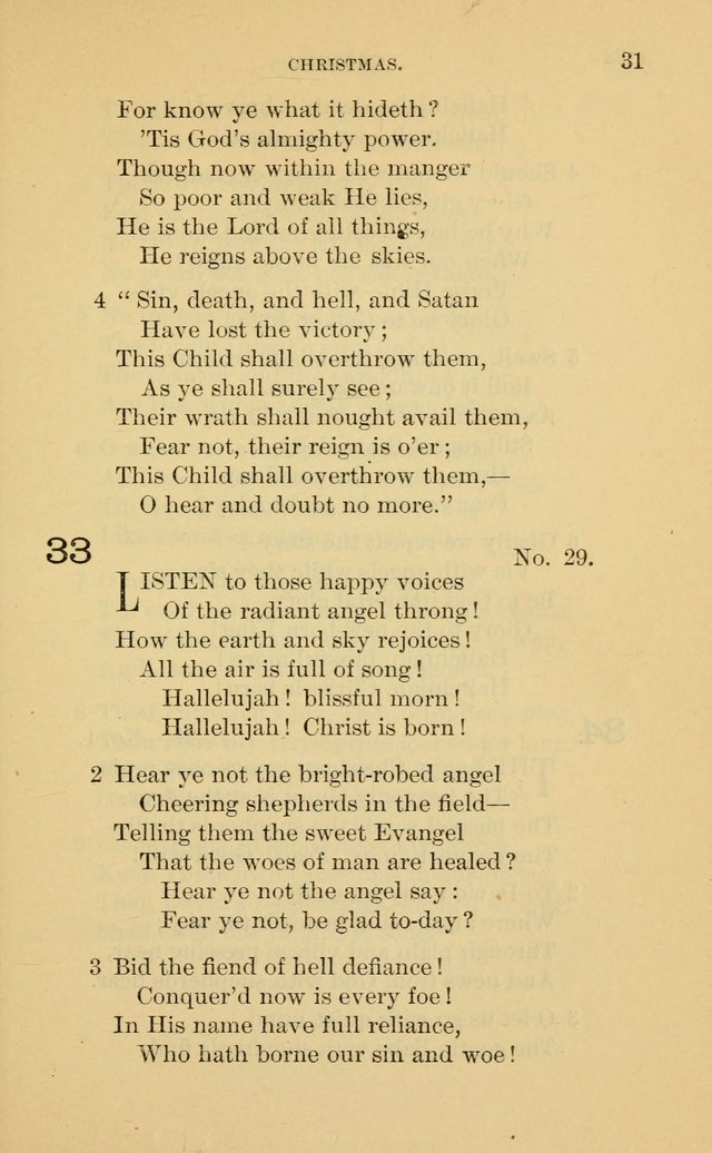 Evangelical Lutheran Hymnal. 9th ed. page 31