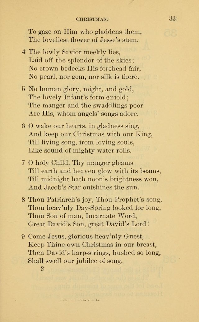 Evangelical Lutheran Hymnal. 9th ed. page 33
