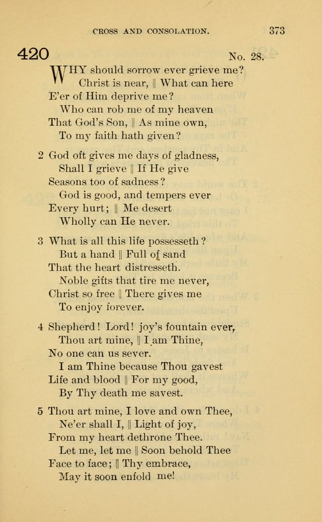 Evangelical Lutheran Hymnal. 9th ed. page 373