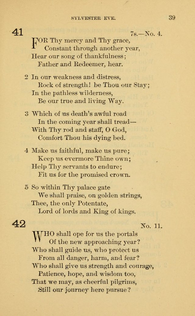 Evangelical Lutheran Hymnal. 9th ed. page 39