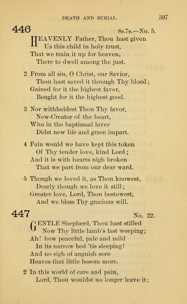 Evangelical Lutheran Hymnal. 9th ed. page 397