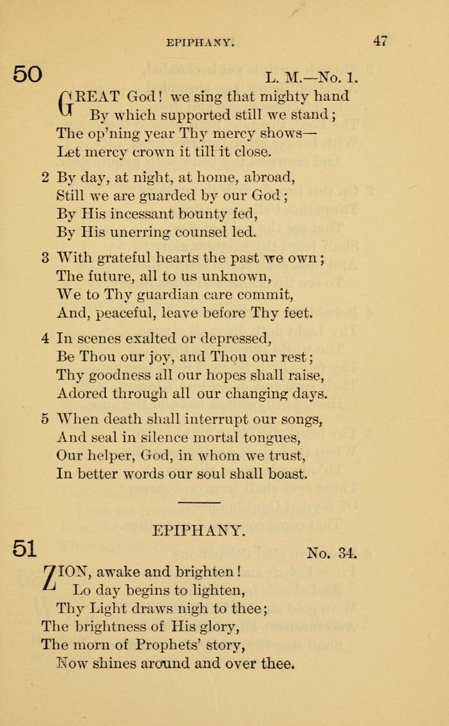 Evangelical Lutheran Hymnal. 9th ed. page 47