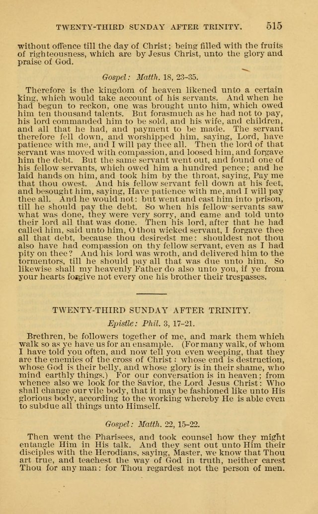 Evangelical Lutheran Hymnal. 9th ed. page 515