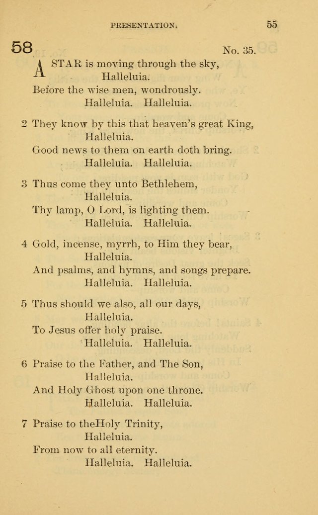 Evangelical Lutheran Hymnal. 9th ed. page 55