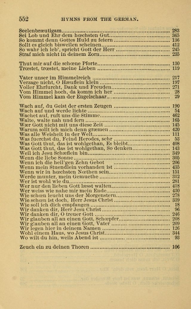 Evangelical Lutheran Hymnal. 9th ed. page 552