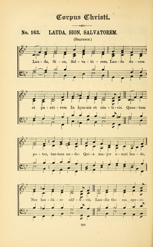 English and Latin Hymns, or Harmonies to Part I of the Roman Hymnal: for the Use of Congregations, Schools, Colleges, and Choirs page 293