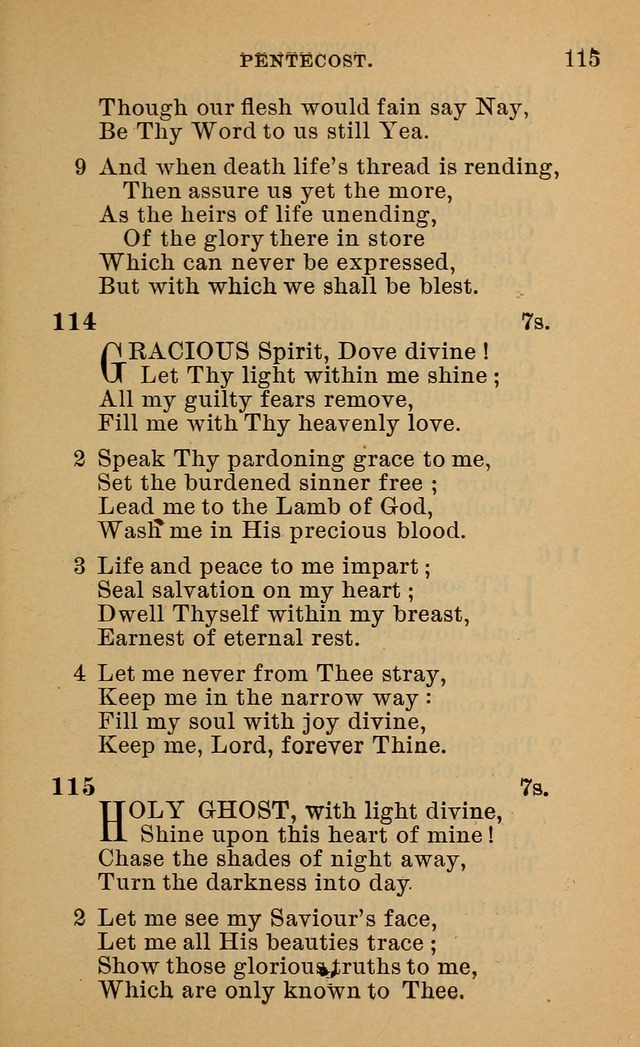 Evangelical Lutheran Hymn-book page 310