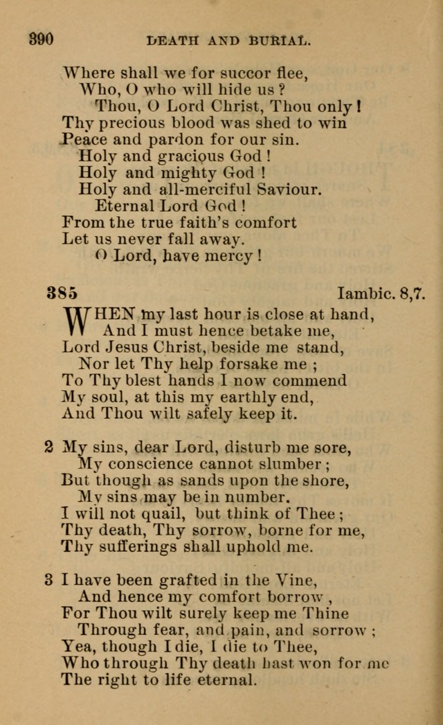 Evangelical Lutheran Hymn-book page 589