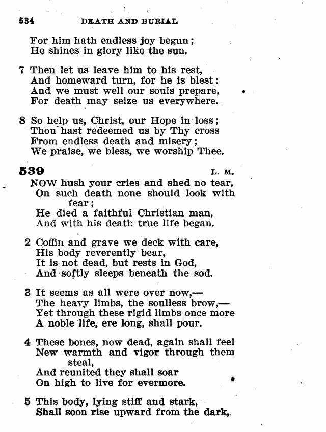 Evangelical Lutheran Hymn-book page 762
