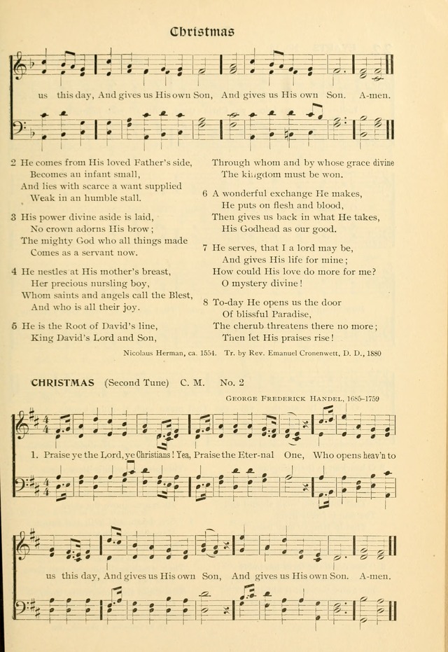 Evangelical Lutheran hymnal: with music page 100