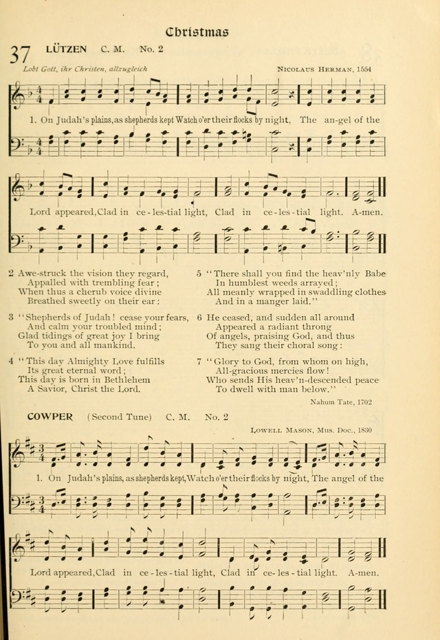 Evangelical Lutheran hymnal: with music page 106