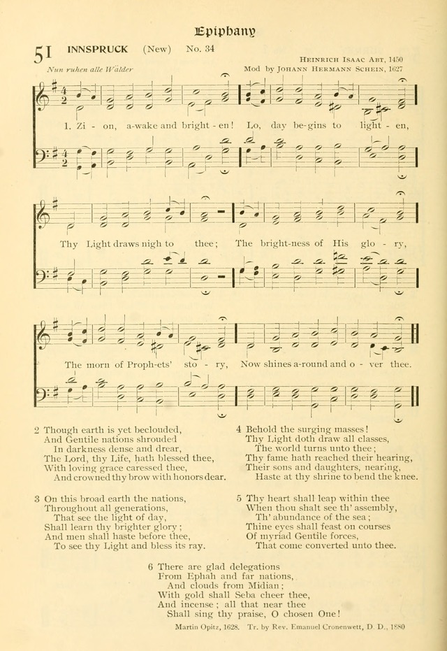 Evangelical Lutheran hymnal: with music page 119