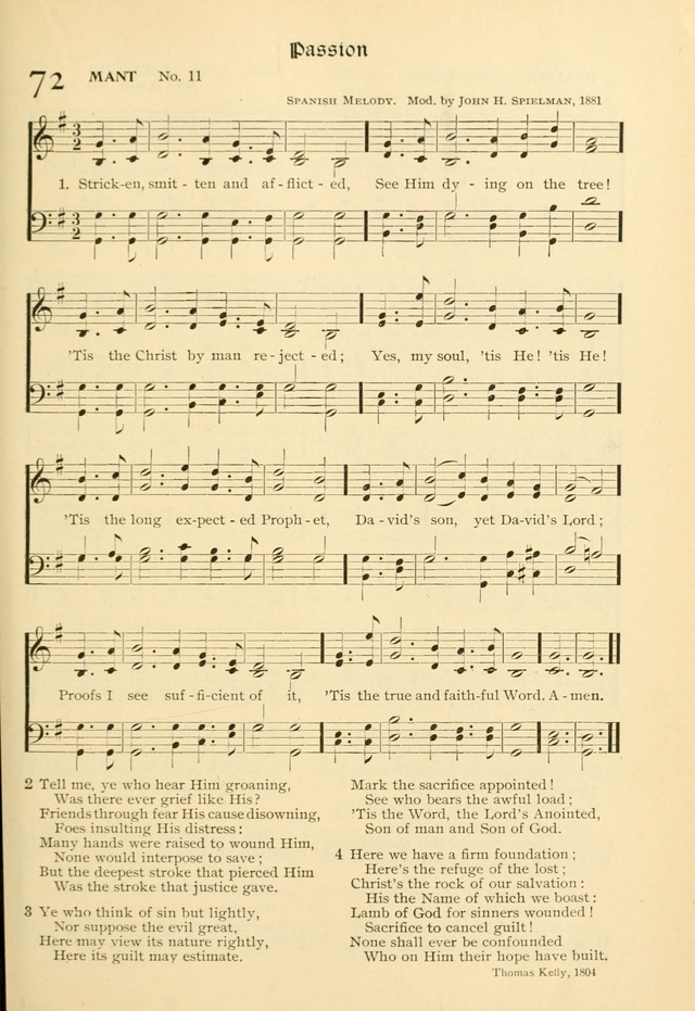 Evangelical Lutheran hymnal: with music page 136