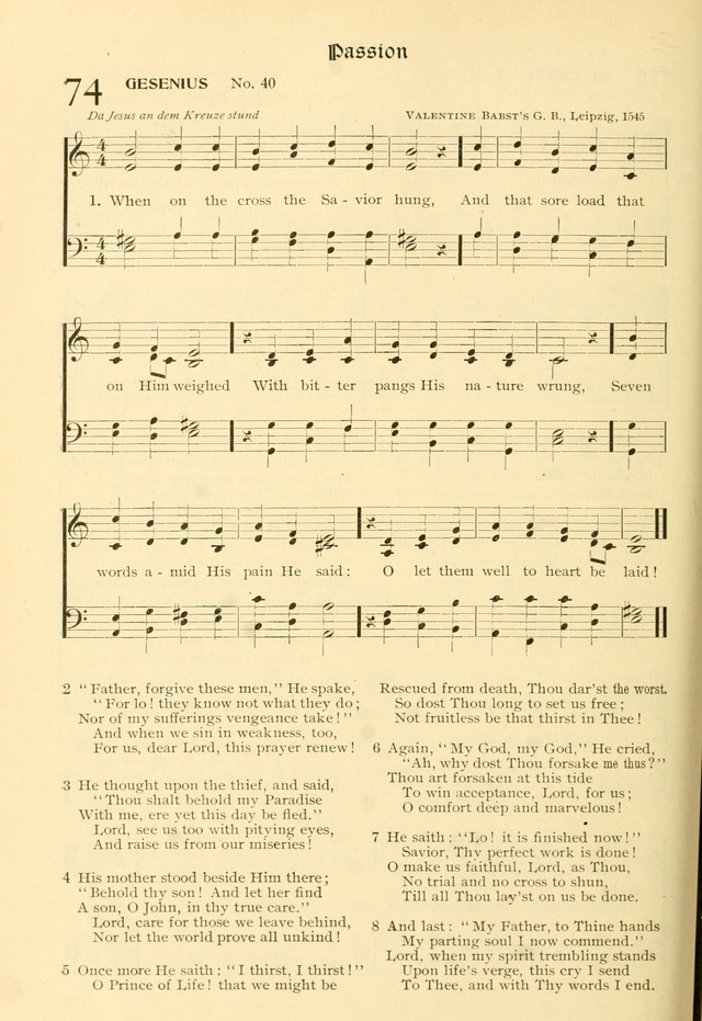 Evangelical Lutheran hymnal: with music page 139