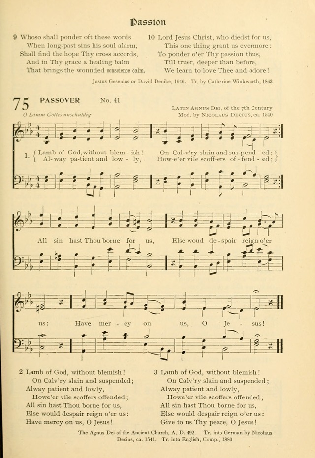 Evangelical Lutheran hymnal: with music page 140