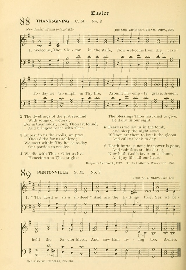 Evangelical Lutheran hymnal: with music page 151