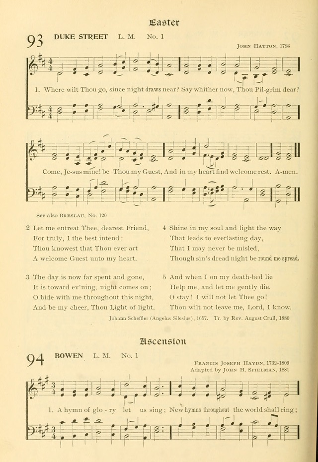 Evangelical Lutheran hymnal: with music page 155