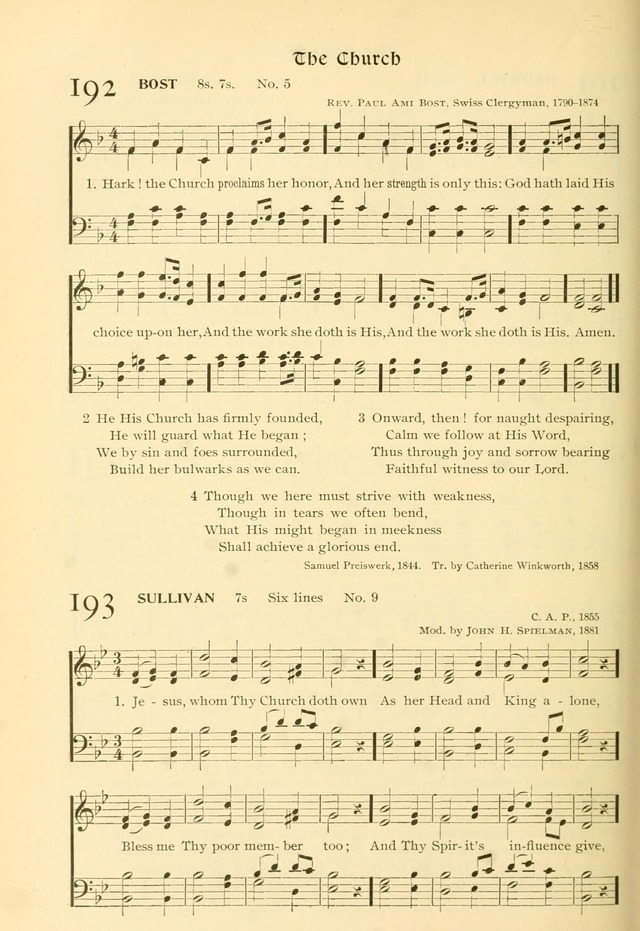 Evangelical Lutheran hymnal: with music page 235