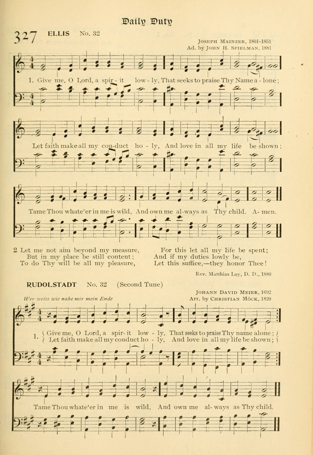 Evangelical Lutheran hymnal: with music page 350