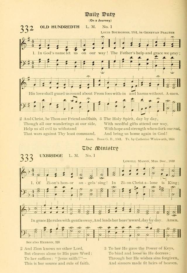 Evangelical Lutheran hymnal: with music page 355