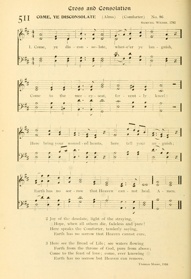 Evangelical Lutheran hymnal: with music page 503