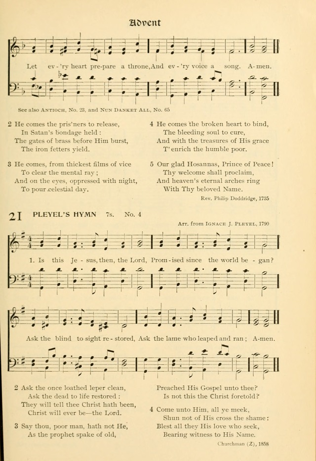 Evangelical Lutheran hymnal: with music page 90