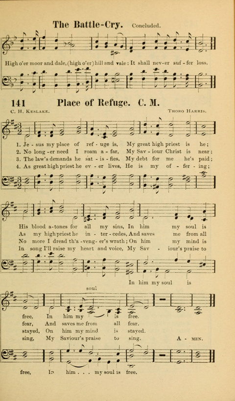 Echoes of Paradise: a choice collection of Christian hymns suitable for Sabbath schools and all other departments of religious work page 139