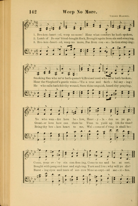Echoes of Paradise: a choice collection of Christian hymns suitable for Sabbath schools and all other departments of religious work page 140