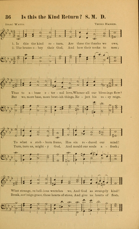 Echoes of Paradise: a choice collection of Christian hymns suitable for Sabbath schools and all other departments of religious work page 35