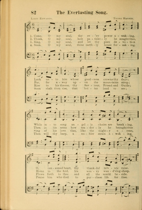 Echoes of Paradise: a choice collection of Christian hymns suitable for Sabbath schools and all other departments of religious work page 80