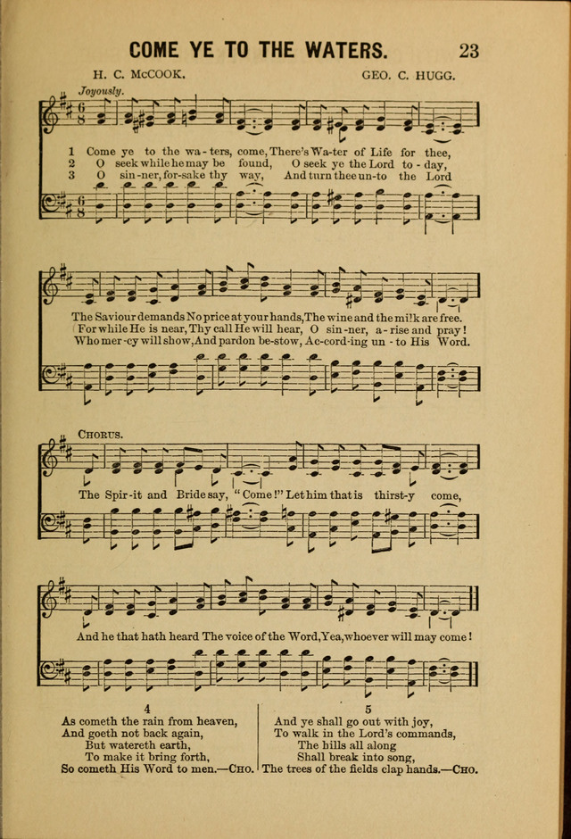 Exalted Praise: a New Collection of Hymns and Tunes page 21