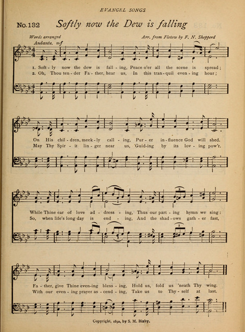 Evangel Songs: words and music, suitable for all services of sacred song page 109