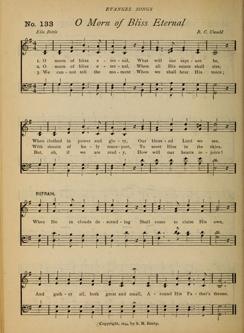 Evangel Songs: words and music, suitable for all services of sacred song page 110