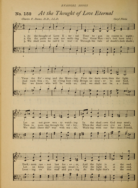 Evangel Songs: words and music, suitable for all services of sacred song page 126