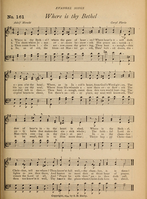 Evangel Songs: words and music, suitable for all services of sacred song page 133