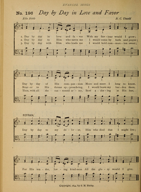 Evangel Songs: words and music, suitable for all services of sacred song page 162