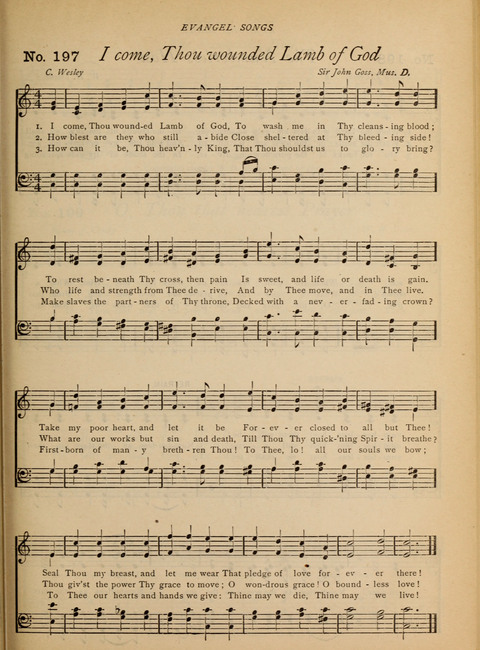 Evangel Songs: words and music, suitable for all services of sacred song page 163