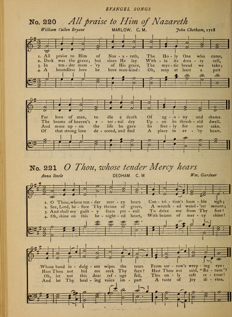 Evangel Songs: words and music, suitable for all services of sacred song page 180